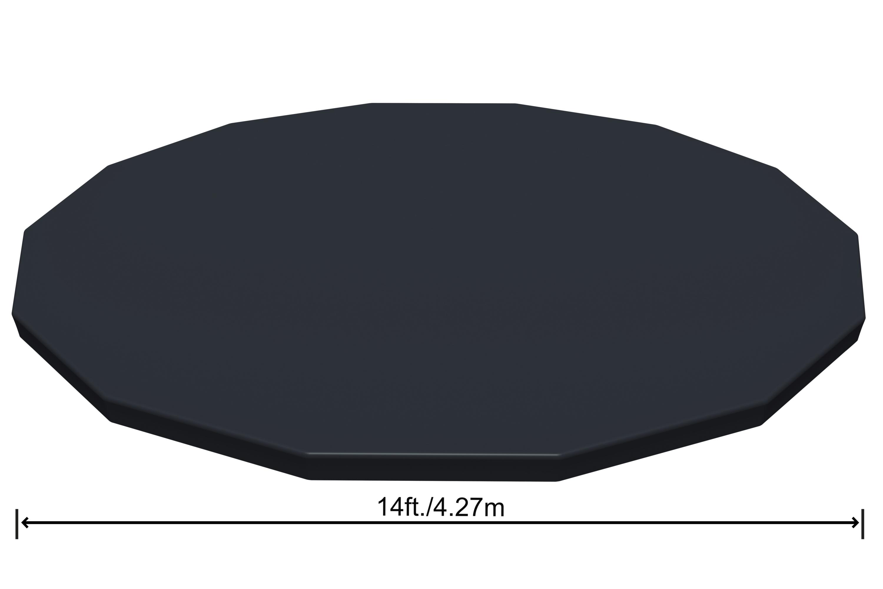 Bestway® Spare Part Pool cover (black) for Power Steel™ and Steel Pro MAX™ pools Ø 427 cm, round Bestway® Spare Part Pool cover (black) for Power Steel™ and Steel Pro MAX™ pools Ø 427 cm, round