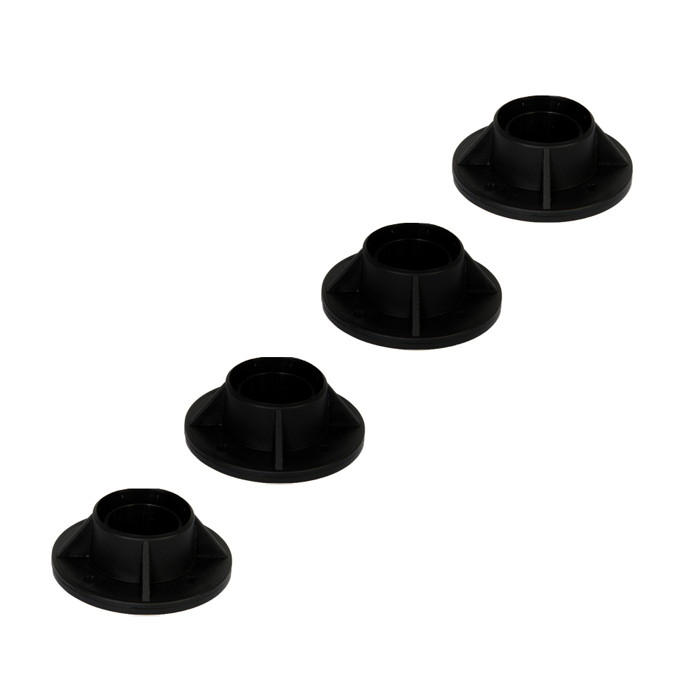 Bestway® Spare Part Leg cap set (black / 4 pieces) for various Steel Pro™ and Power Steel™ pools, round Bestway® Spare Part Leg cap set (black / 4 pieces) for various Steel Pro™ and Power Steel™ pools, round