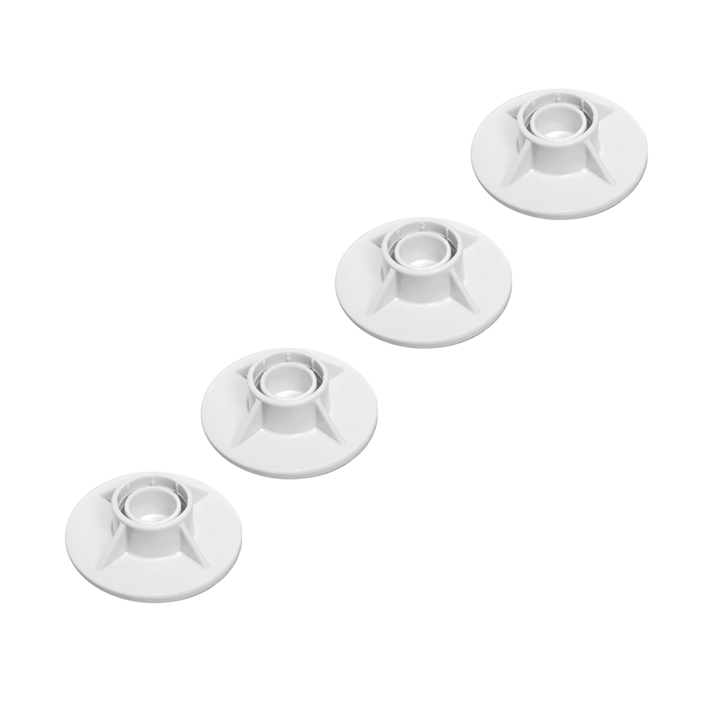 Bestway® Spare Part Leg cap (white / 4 pieces) for various Steel Pro™ pools (2023)