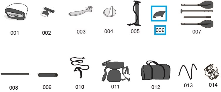 Bestway® Spare Part Removable Fin for Hydro-Force™ SUP WaveEdge and Kayak Ventura Bestway® Spare Part Removable Fin for Hydro-Force™ SUP WaveEdge and Kayak Ventura