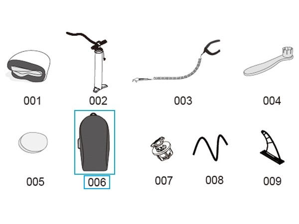 Bestway® Spare Part Bag for various Hydro-Force™ SUP's