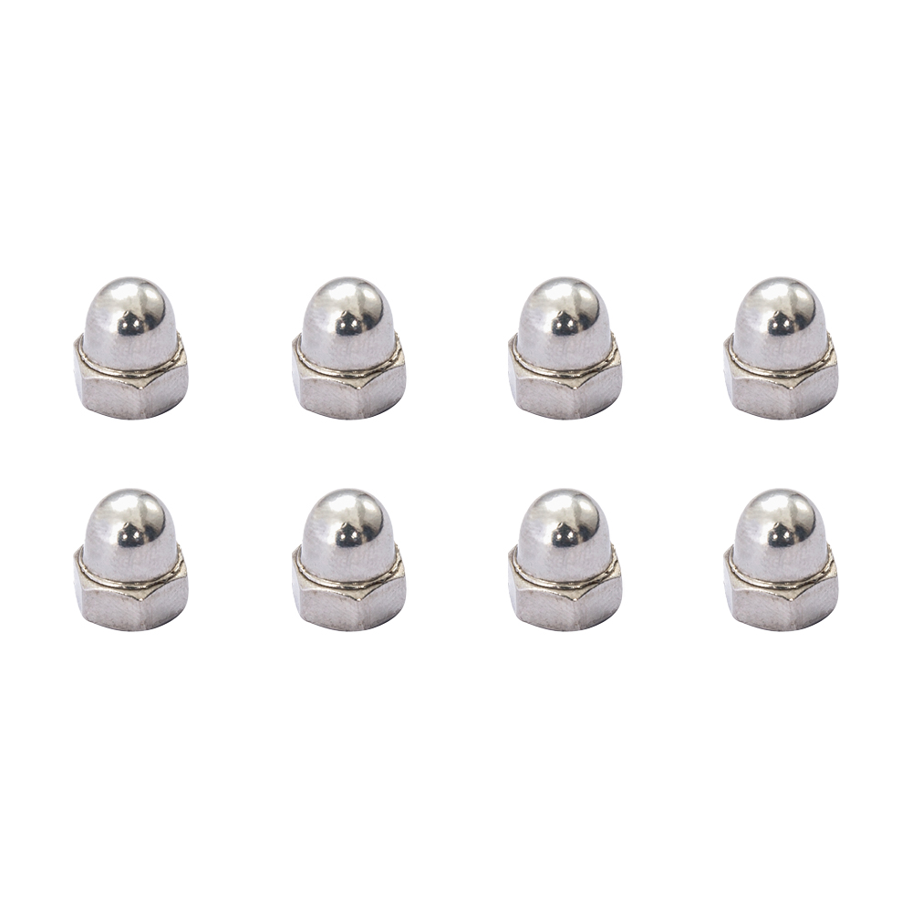 Bestway® Spare Part M6 cap nut set (8 pieces) for Hydrium™ Splasher pools, round