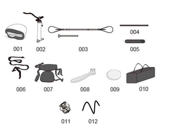 Bestway® Spare Part Footrest foam for various Hydro-Force™ SUP's Bestway® Spare Part Footrest foam for various Hydro-Force™ SUP's