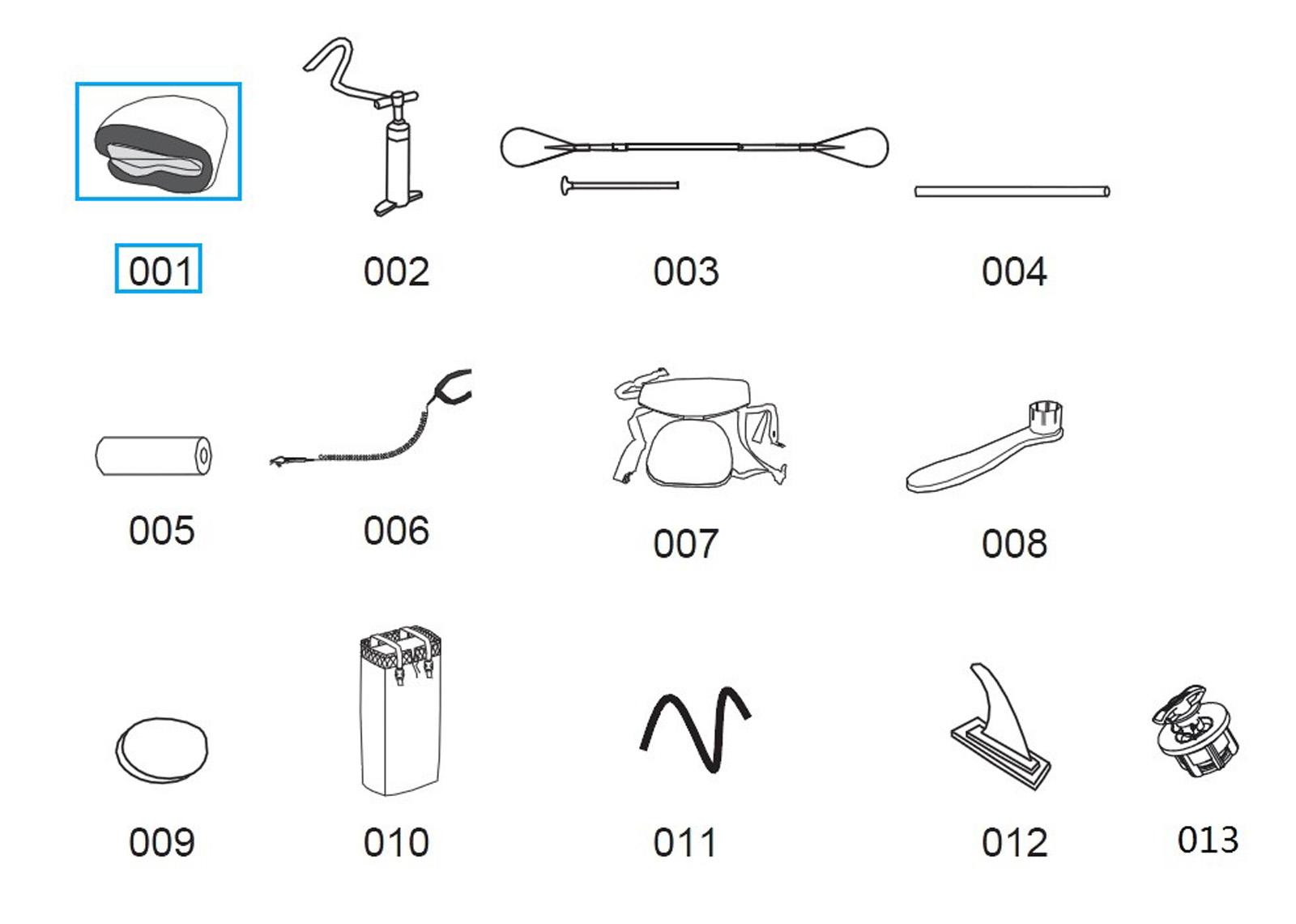 Bestway® Spare Part Replacement board for Hydro-Force™ SUP Aqua Glider Touring Board 320x79x12 cm Bestway® Spare Part Replacement board for Hydro-Force™ SUP Aqua Glider Touring Board 320x79x12 cm