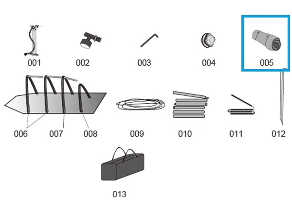 Bestway® Spare Part Outer Tent for Pavillo™ Airframe™ Tent Sierra Ridge Air Pro X6 640x390x225 cm Bestway® Spare Part Outer Tent for Pavillo™ Airframe™ Tent Sierra Ridge Air Pro X6 640x390x225 cm