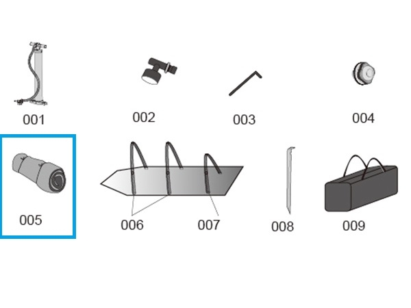 Bestway® Spare Part Outer tent for Pavillo™ Airframe™ Tent Sierra Ridge Air Pro X4 485x270x200 cm Bestway® Spare Part Outer tent for Pavillo™ Airframe™ Tent Sierra Ridge Air Pro X4 485x270x200 cm