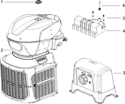 Bestway® Spare Part Screws set (blue / 2 pieces) for Swimfinity™ Fitness System Bestway® Spare Part Screws set (blue / 2 pieces) for Swimfinity™ Fitness System