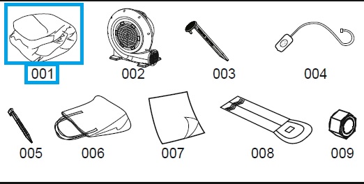 Bestway® Spare Part H2OGO!® Waterpark Splashtona Raceway (body only) 947 x 435 x 265 cm