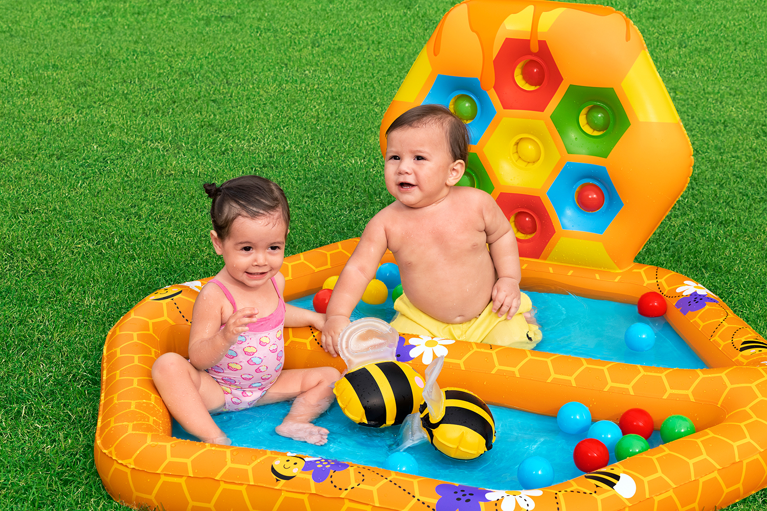 Planschbecken & Bällebad Lil' Beehive™ 127 x 119 x 61 cm