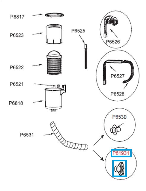 Bestway® Spare Part hose adaptor 38mm Bestway® Spare Part hose adaptor 38mm