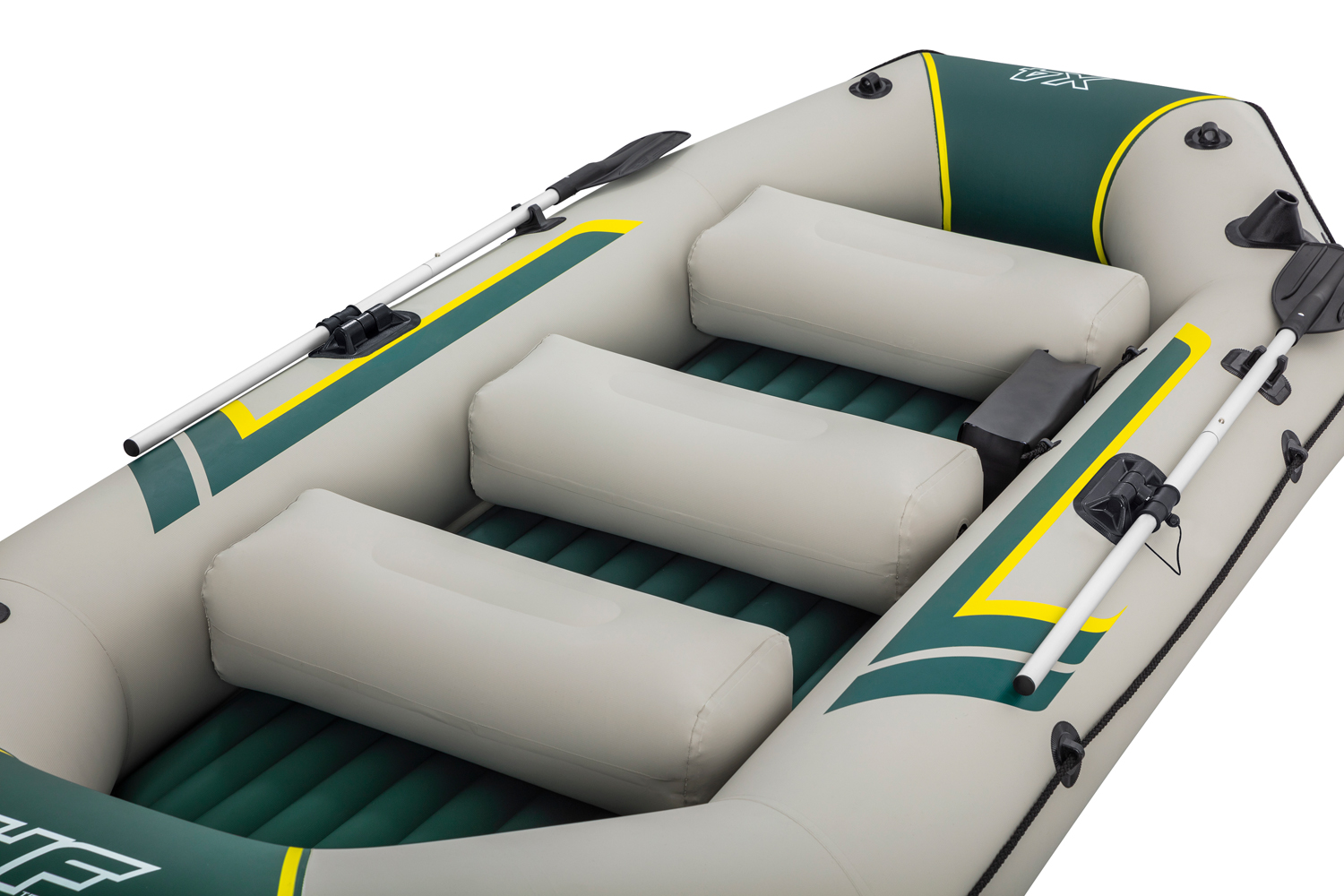 Hydro-Force™ Schlauchboot Komplett-Set Ranger Elite™ X4 320 x 148 x 47 cm