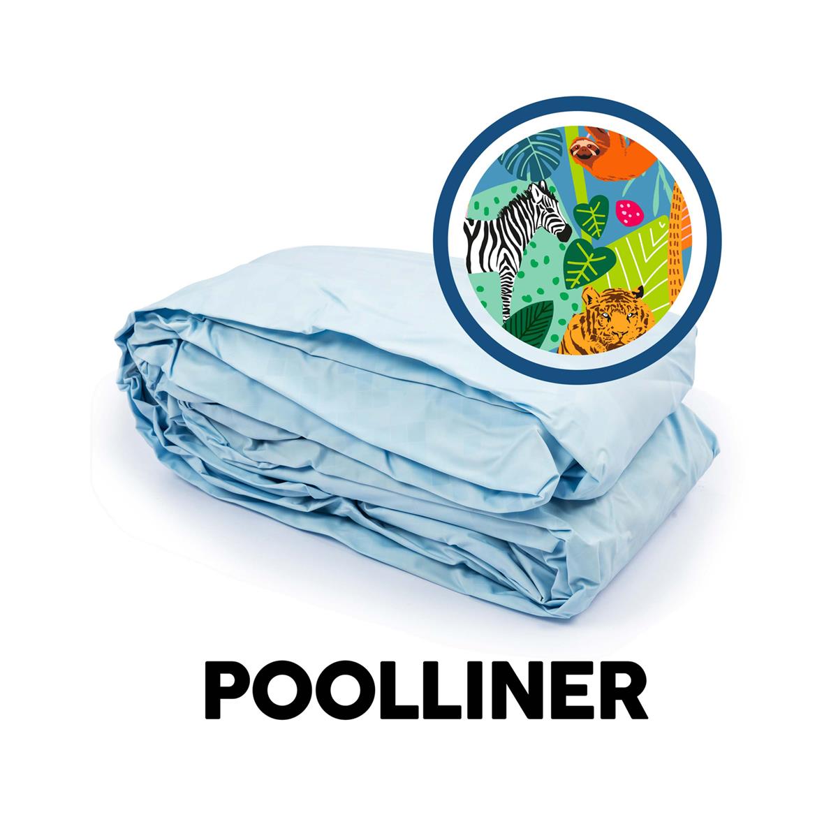 Bestway® Ersatzteil Poolfolie Tier-Design (bunt) für Steel Pro™ Pool 305 x 66 cm, rund Bestway® Ersatzteil Poolfolie Tier-Design (bunt) für Steel Pro™ Pool 305 x 66 cm, rund