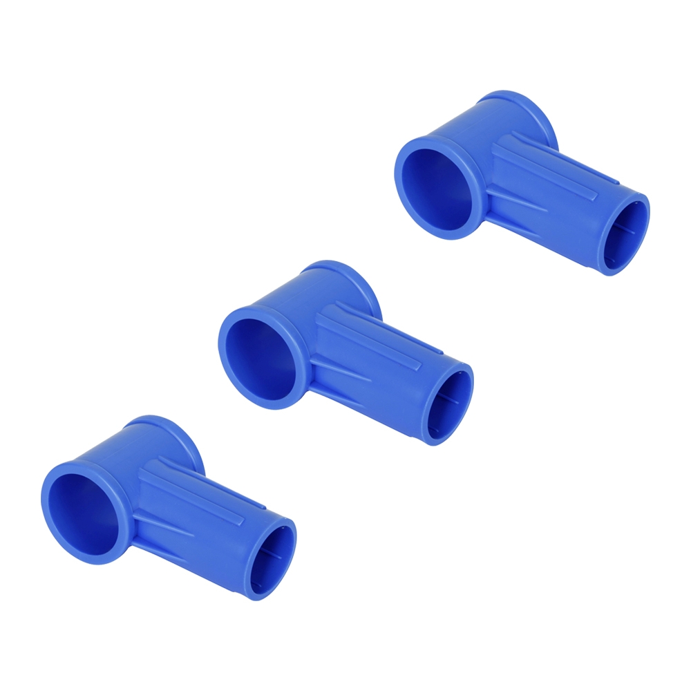 Bestway® Spare Part T-connector set (3 pieces) for various Steel Pro™ pools 400 x 211 x 81 cm, angular