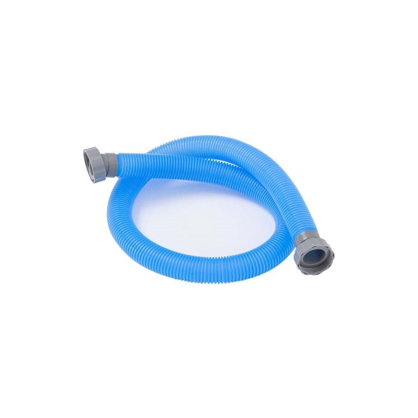 Bestway® Spare Part Hose with nuts (blue / Ø 38mm / 150 cm) for Flowclear™ filter units