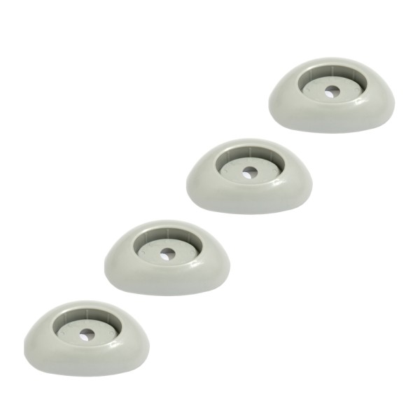 Bestway® Spare Part Leg cap set (grey / 4 pieces) for various Power Steel™ pools Ø 427 / 488cm, round