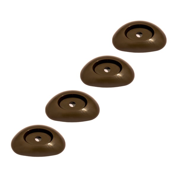 Bestway® Spare Part Leg cap set (brown / 4 pieces) for Power Steel™ Deluxe Series™pools Ø 488 x 122 cm, round