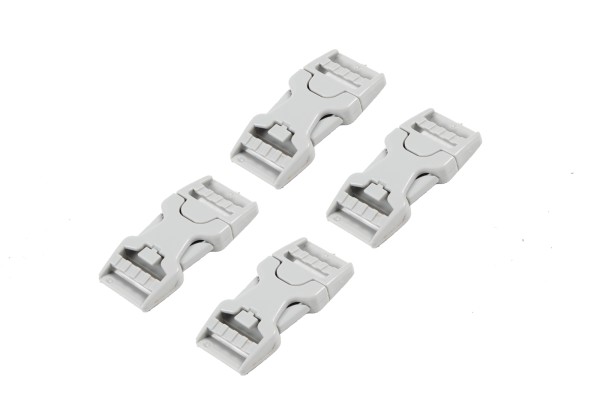 Bestway® Spare Part Childproof buckle set (grey/4 pieces) for LAY-Z-SPA® Helsinki + St.Moritz AirJet™
