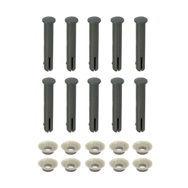 Bestway® Spare Part Pin and gasket set (gray / 10 each) for Steel Pro MAX™ pools Ø 427/457cm (2022 also Ø 396 cm)