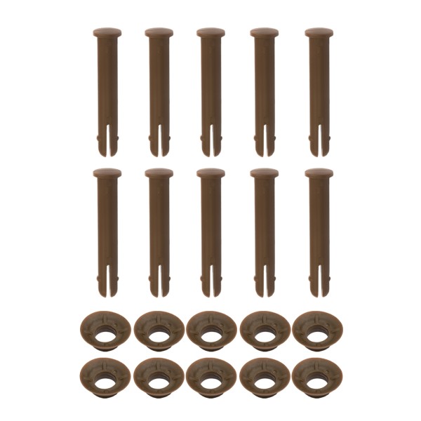 Bestway® Spare Part Pin and gasket set (brown/10 each) for Power Steel™ Deluxe Series™ pools, round
