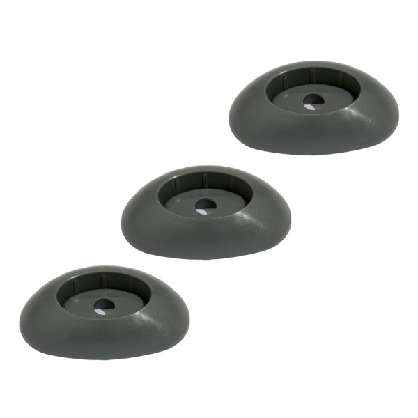 Bestway® Spare Part Set Footing (grey / 3 pieces) for Steel Pro MAX™ Pools Ø 427 / 457 cm, round