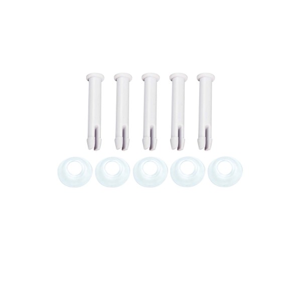 Bestway® Spare Part Pin and gasket set (white / 5 pieces each) for SteelPro™ UVCareful™ Pool