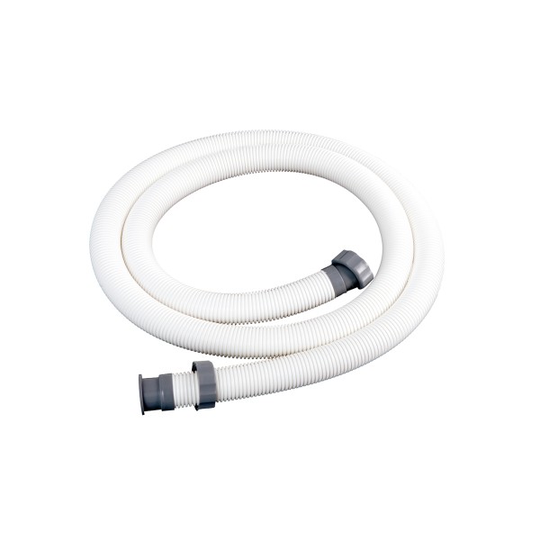 Bestway® Spare Part Hose with nuts (white / Ø 38 mm / 300 cm) for Flowclear™ filter units
