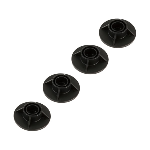 Bestway® Spare Part Footing set (black / 4 pieces) for various Steel Pro™ pools , round &amp; angular