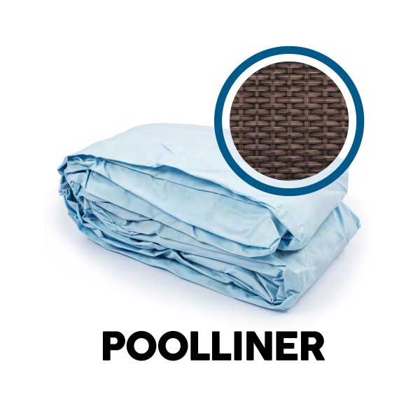Bestway® Spare Part pool liner (brown) for Power Steel™ Swim Vista Series™ pool 549x274x122 cm, oval